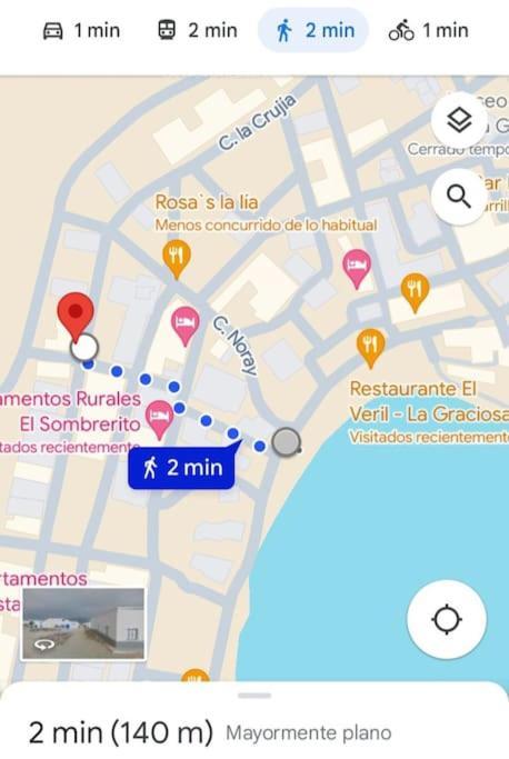 Apartmán Casa Olga Caleta de Sebo Exteriér fotografie